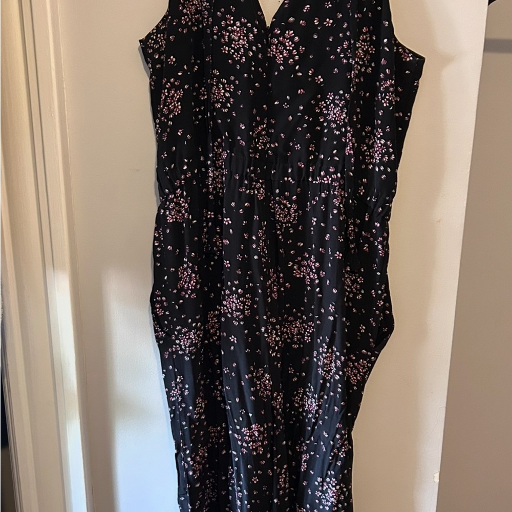 LOFT Floral Accents Romper